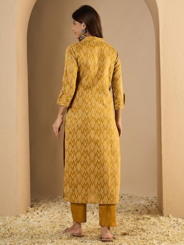VP 9761 Y Embroidred Kurta Sets with Sequins Work Women Suits